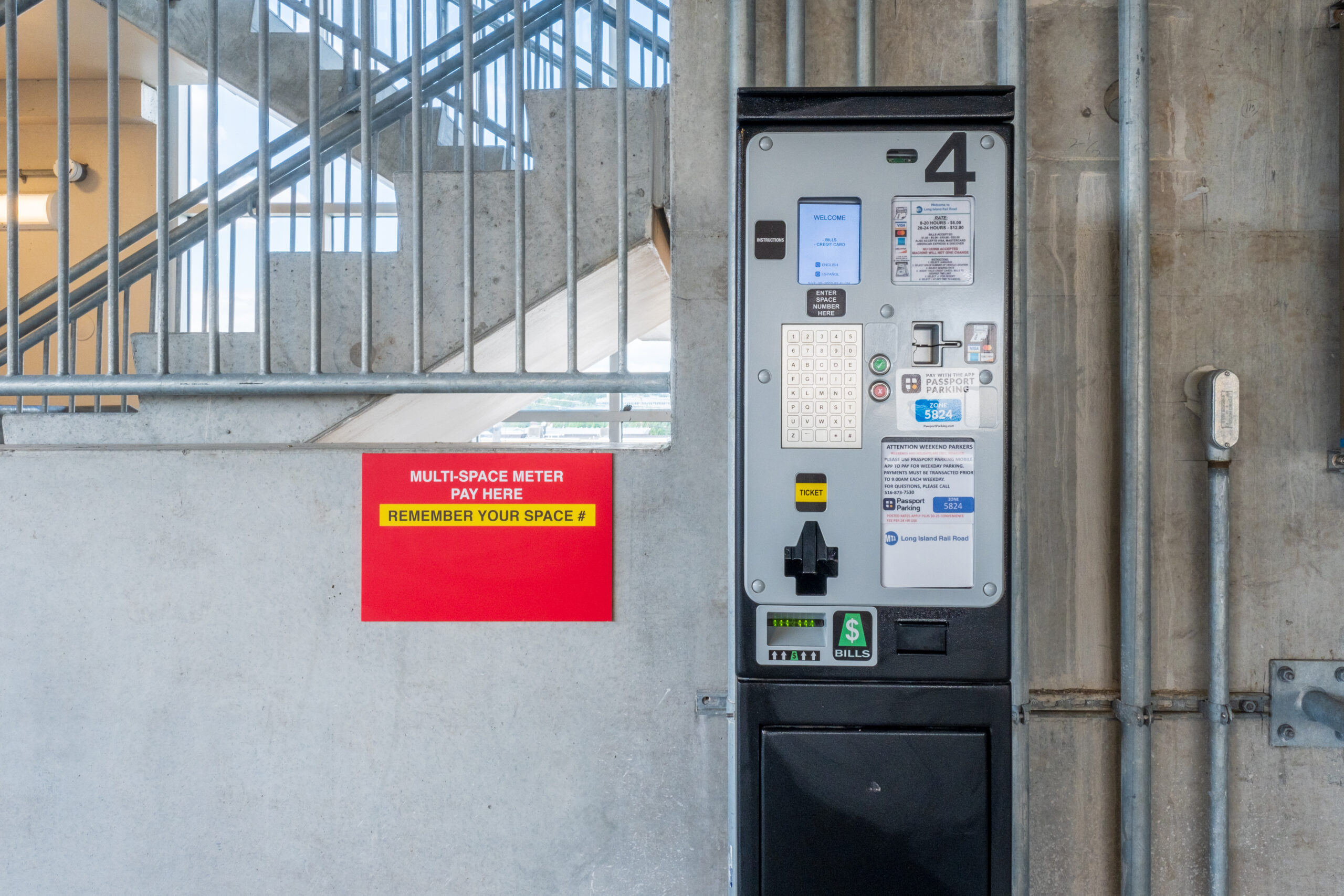 PARCS_pay station_signage